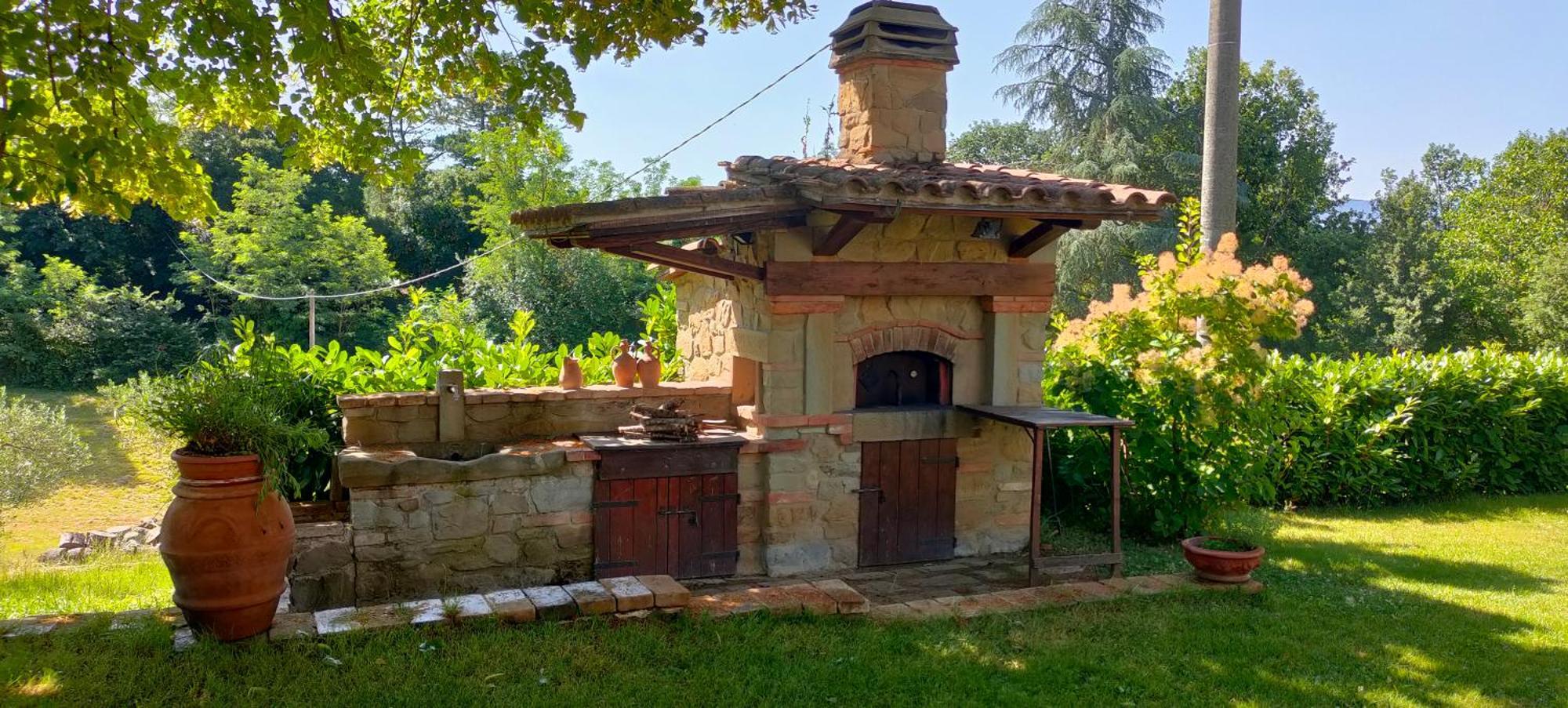 Casale Il Tiglio Pensionat Anghiari Exteriör bild